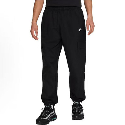 耐克黑色男款束脚休闲裤