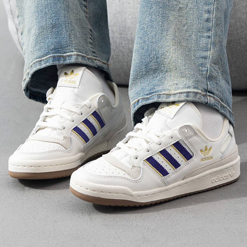 Adidas/阿迪达斯originals FORUM舒适百搭低帮板鞋女款白色JH7940