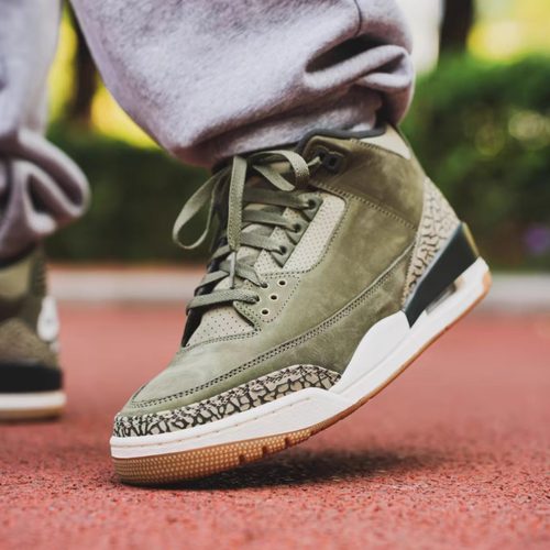 JordanAirJordan3中帮白色