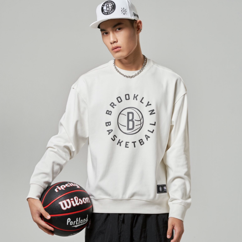 NBA宽松休闲卫衣篮网队
