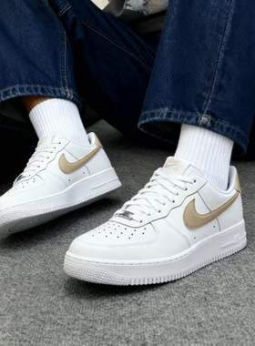Nike/耐克 Air Force 1'07 经典休闲舒适板鞋男款白色FJ4146-120