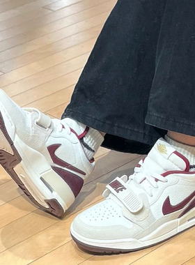 Nike/耐克 Jordan Legacy312蛇年限定 低帮复古篮球鞋 IB4712-161