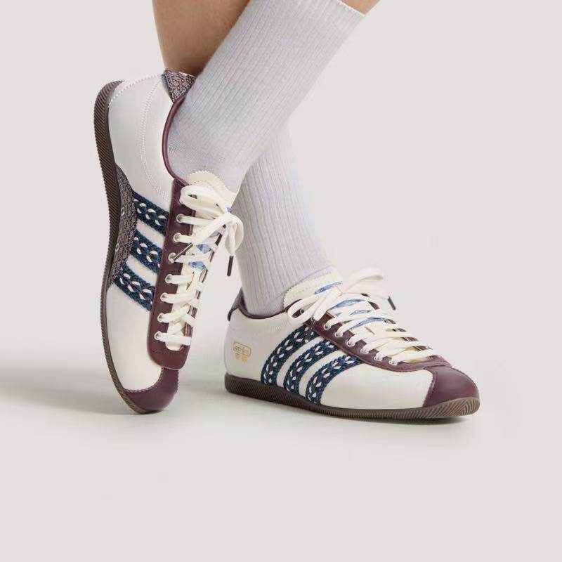 Adidas/阿迪达斯originalsANFU运动生活板鞋男女同款白蓝KH5903