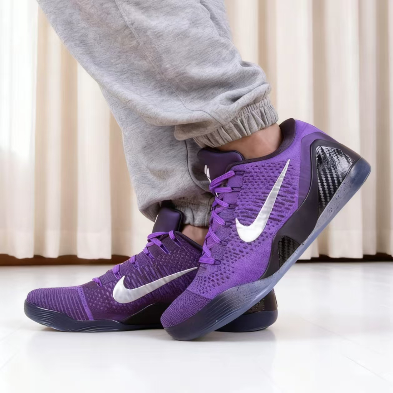 Kobe9EliteLowProtro球鞋男紫色