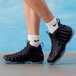 Nike/耐克 Air Foamposite One中帮复古篮球鞋男款白喷HJ5195-100