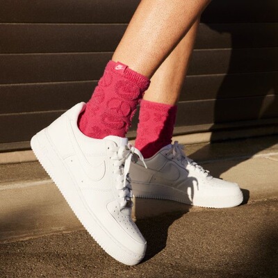 Nike/耐克 Air Force 1 Low 经典 低帮耐磨 板鞋女 DD8959-100