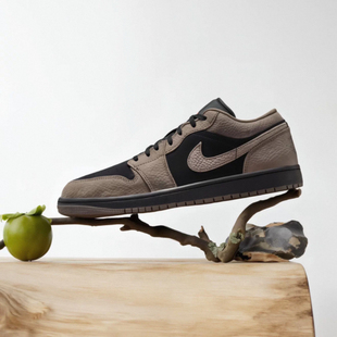 IB7109 AIR AJ1摩卡小倒钩新年百搭复古棕黑色篮球鞋 005 JORDAN