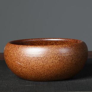 陶瓷养金鱼缸大号乌龟盆水培植物睡莲碗莲水缸客厅桌面摆件