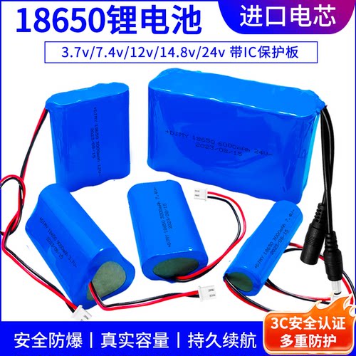 18650锂电池/安全防爆/进口电芯