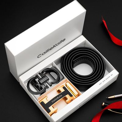 皮带男士真皮自动扣腰带男款2025新款奢侈品名牌正品高档品牌裤带