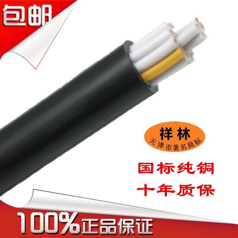 国标护套线津远华纯铜ZCRVV