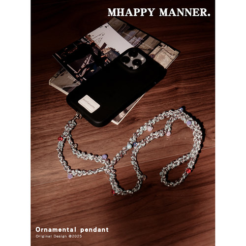 原创手工编织挂绳手机挂链