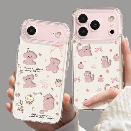 治愈小猫小狗硅胶苹果可爱iPhone