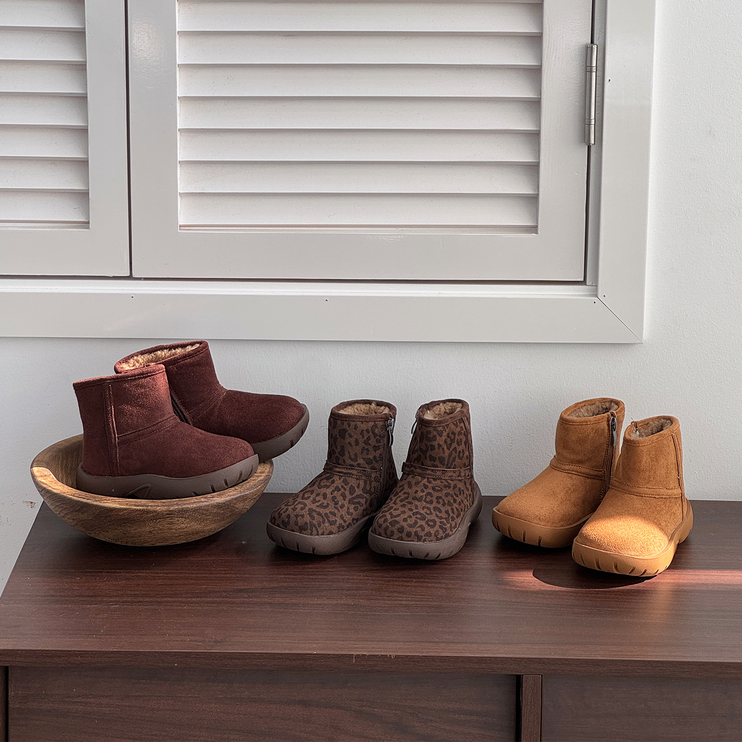 儿童雪地靴冬季新款加厚绒棉靴子