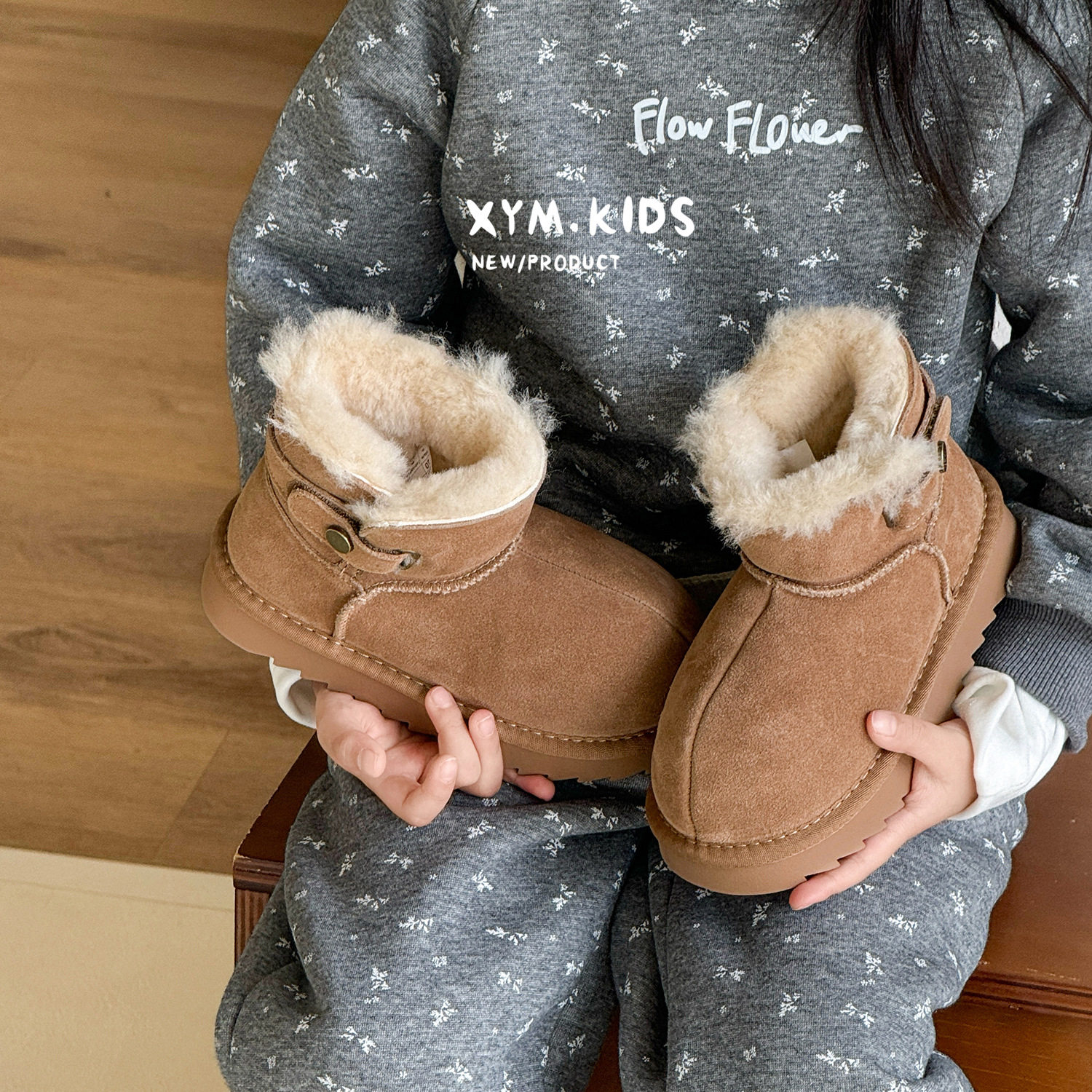 儿童雪地靴冬季新款加厚绒女童大棉短靴羊毛筒大头保暖男童棉鞋子,童鞋/婴儿鞋/亲子鞋,雪地靴,淘宝优惠券,粉丝福利购,淘宝优惠卷