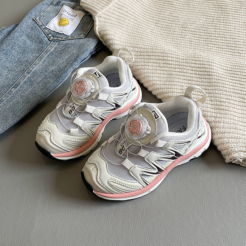 正品儿童运动鞋透气防臭老爹鞋子