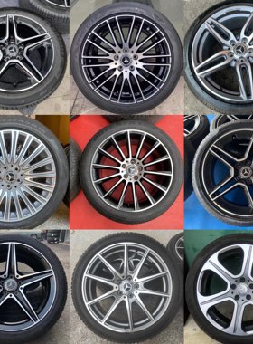适用18寸19寸奔驰E350轮毂原厂改装C级C260A45E300cls350c43c63s