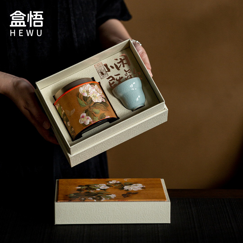 国风茶叶包装白茶红茶普洱散茶