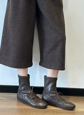 真皮内增高瘦瘦马丁短靴女秋冬