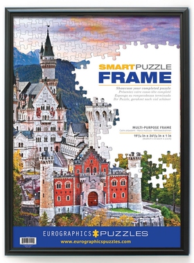 Eurographics 加拿大进口拼图框仿实木拼图框挂墙装裱1000片