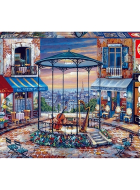 EDUCA西班牙 进口拼图 18016花园中音乐会6000片成人减压玩具礼物