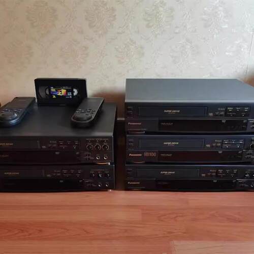 松下HD500 HD550  SVHS高保真6磁头盒式磁带录像机（一年保修）