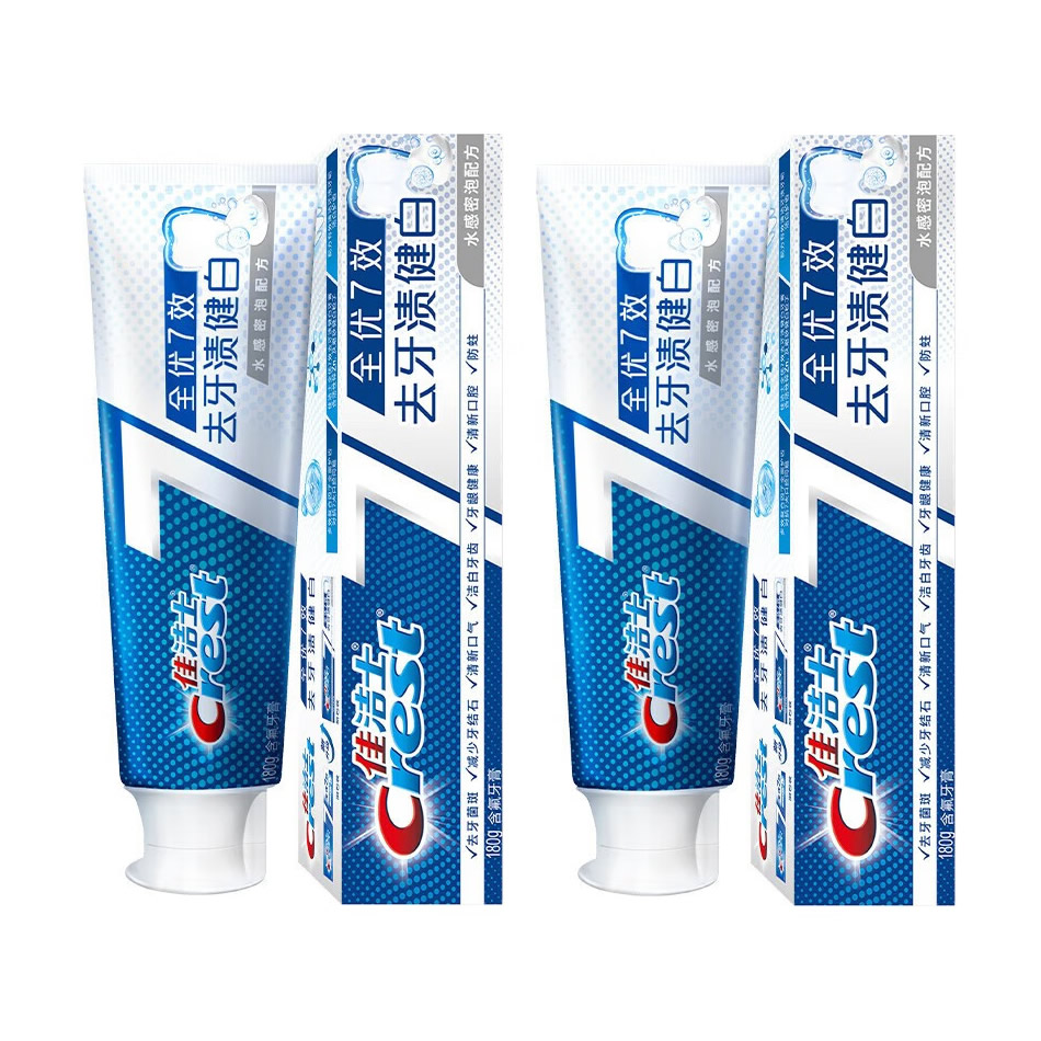 佳洁士烟茶渍牙膏4送1