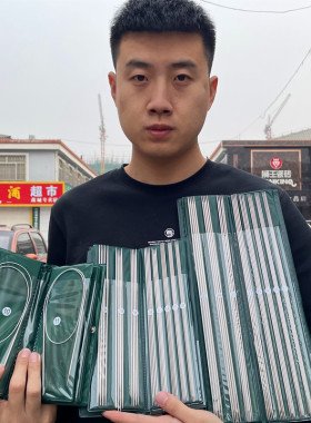 不锈钢循环形毛衣针织围巾针棒针打毛线针一套编织工具全套装直针