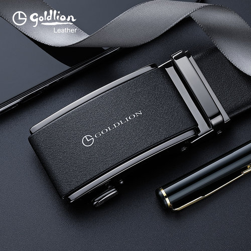 金利来自动扣年轻人商务新款皮带