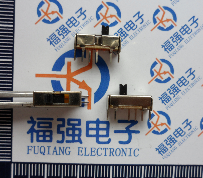 拨动开关 SS13D07VG3 横柄式 三档 六脚 柄长2.8MM  （2元/20只）