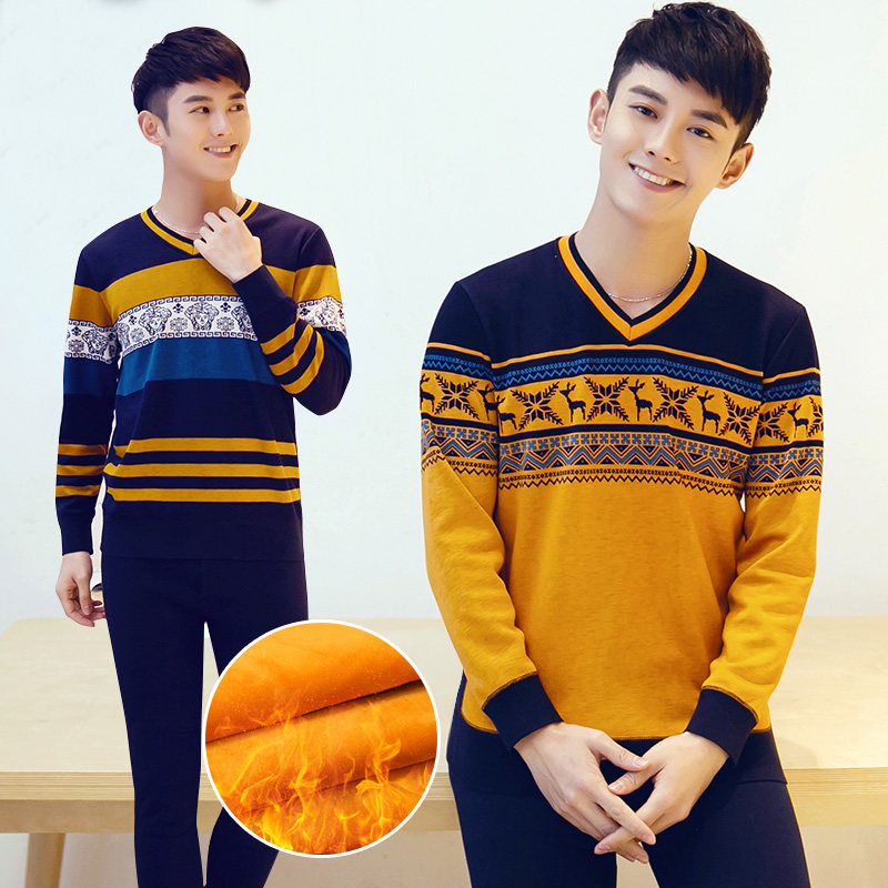 Sous-vêtement chaud jeunesse simple en coton - Ref 758737 Image 1