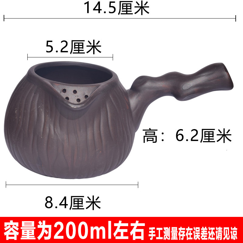 粗陶甘肃罐罐茶罐子茶具陶瓷茶壶罐子围炉 电炉子煮茶壶老式农村,餐饮具,茶壶,淘宝优惠券,粉丝福利购,淘宝优惠卷