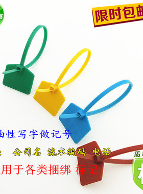 小标牌扎线尼龙标签扎带