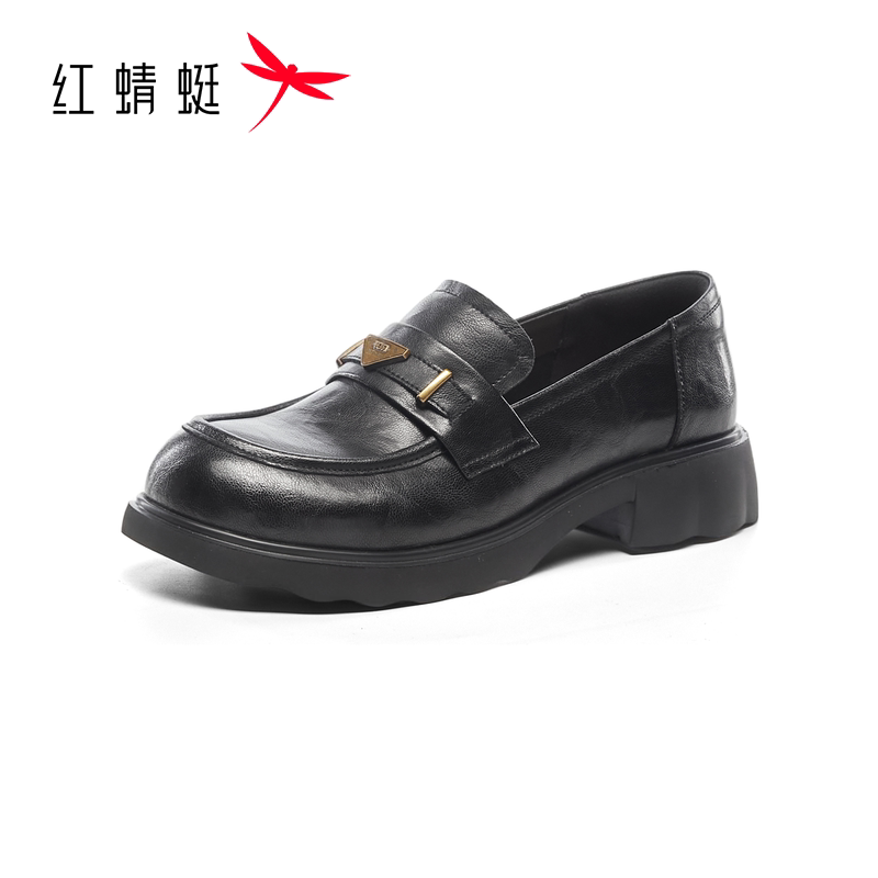 【门店发货】红蜻蜓2026秋季新品休闲乐福女单鞋MBC7111702