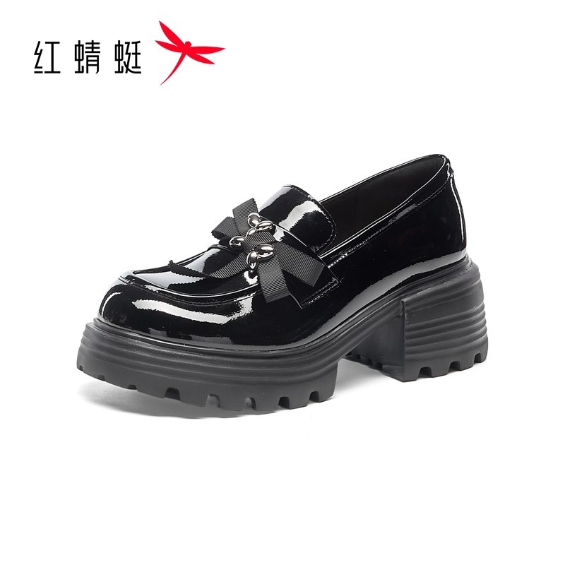 【门店发货】红蜻蜓2026秋季新品休闲乐福女单鞋BC7302703