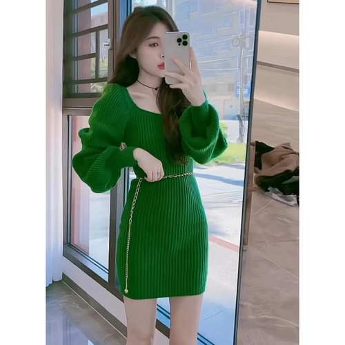 奢侈国际一线商场包臀连衣裙女