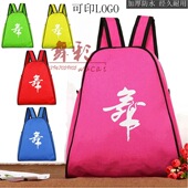 2022新款 儿童舞蹈包双肩加厚防水津布书包培训班可定做印字时尚