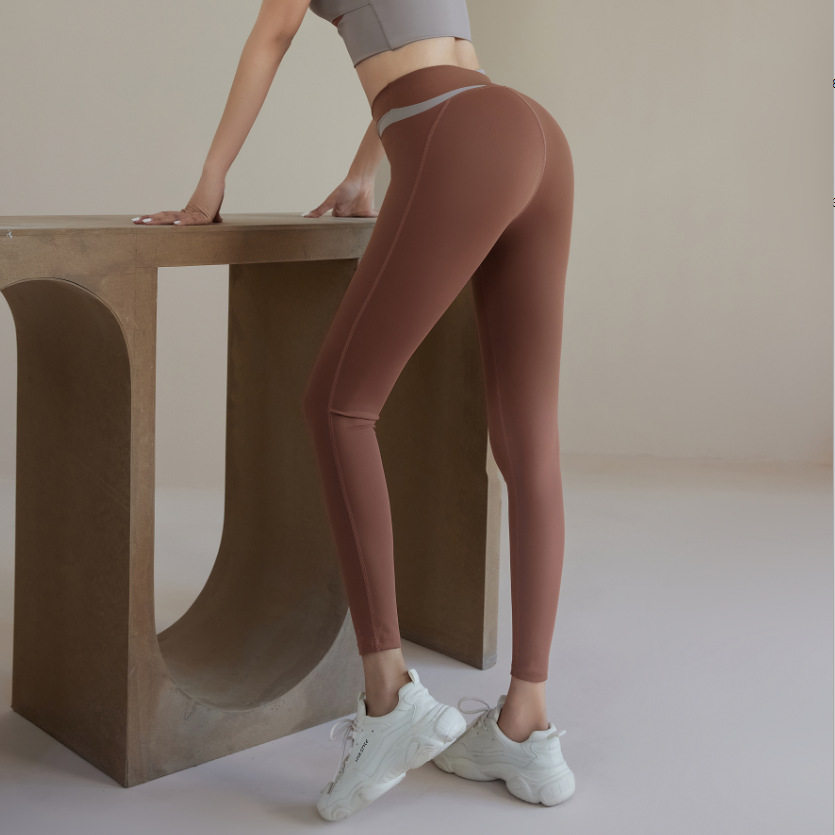 瑜伽裤女高腰提臀训练健身房健身服外穿打底裤春秋冬紧身运动长裤