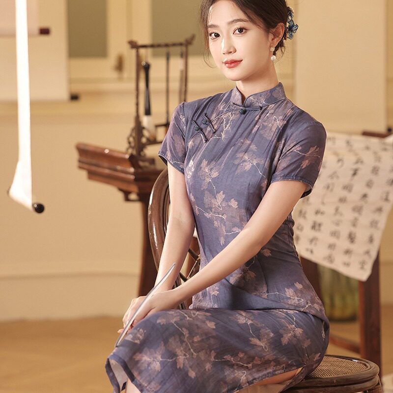 改良版新中式旗袍2026年新款夏季日常中国风年轻款少女连衣裙气质