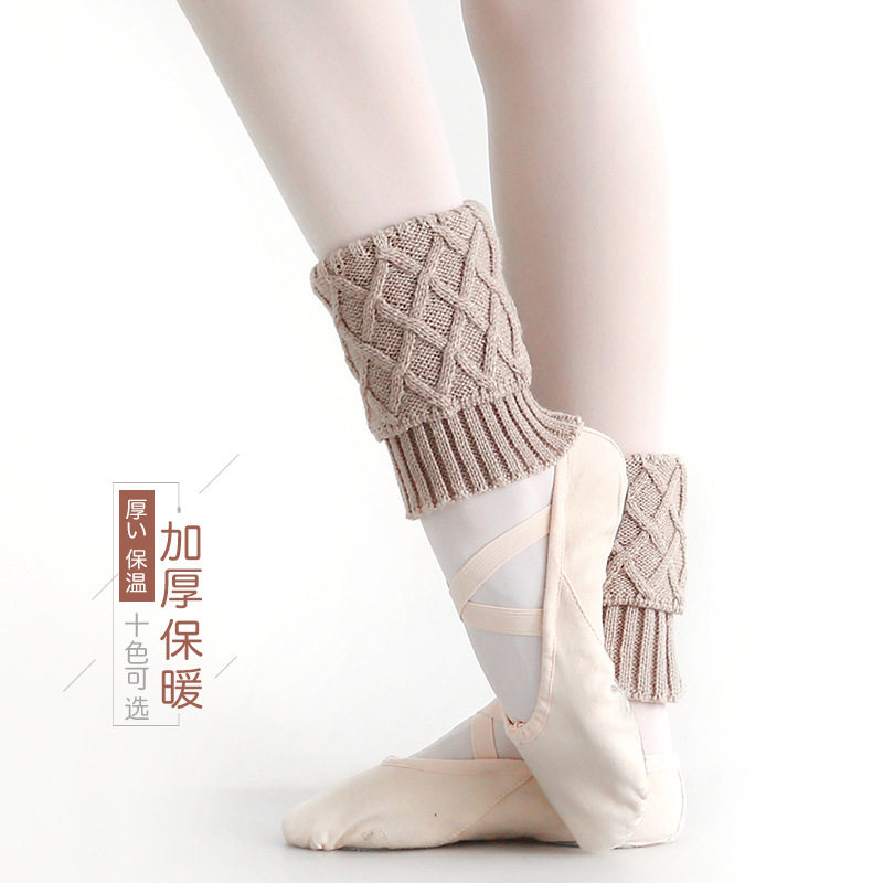 成人舞蹈护脚袜套女秋冬季