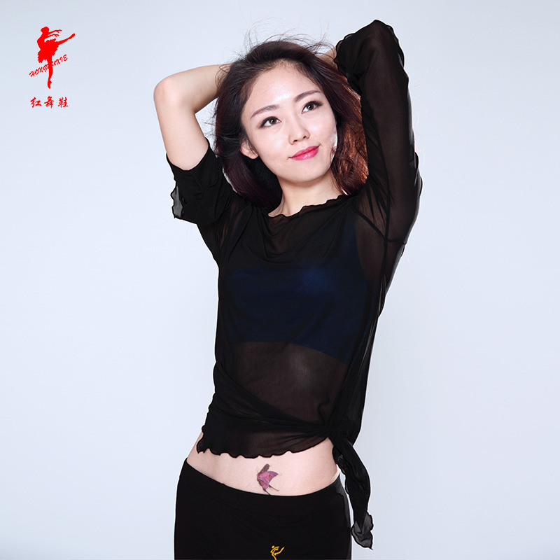 舞蹈瑜伽T红舞鞋古典舞