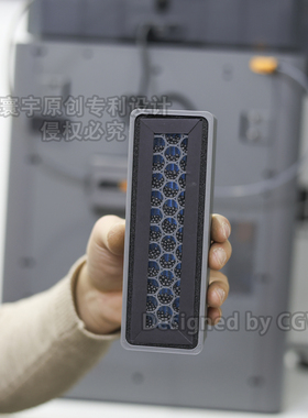 （磁吸）适配拓竹P2S滤芯HEPA活性炭复合废气过滤网滤芯打印配件