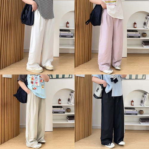 宛宛大码胖mm炸街速干裤2026夏季轻薄透气梨形遮胯显瘦通勤弯刀裤