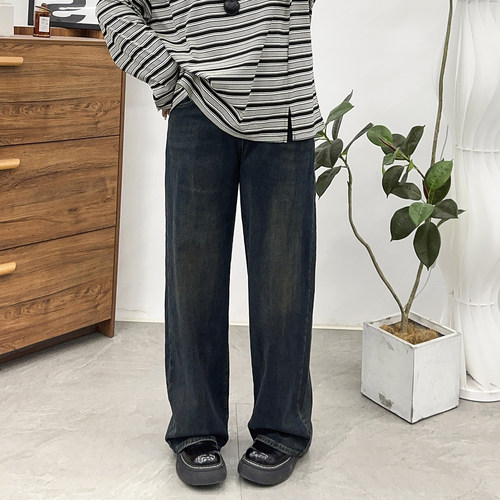 高腰松紧百搭休闲阔腿裤