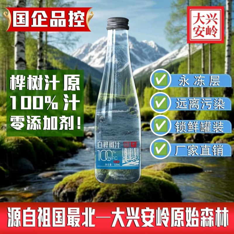 原汁原液桦树汁浓缩液
