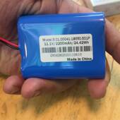 24.42Wh充电电池组 2200mAh 恒丰HF 710C宠物专用输液泵电池11.1V