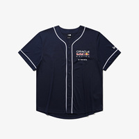 韩国代购NEW ERA X RED BULL RACING纽亦华X红牛联名网眼衬衫藏蓝