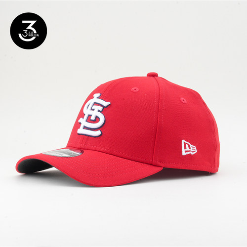 韩国代购NEWERA纽亦华39THIRTY弯沿封闭式3930MLB棒球帽LST红雀