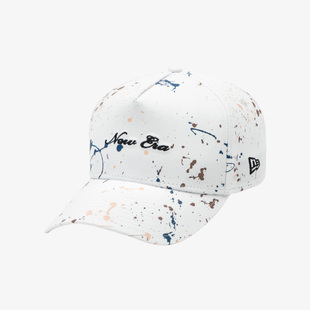 韩国代购NEWERA纽亦华高尔夫泼墨系列940硬顶大头围卡车帽白色
