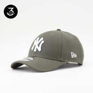 韩国代购 NEWERA纽亦华大头围940硬顶大标棒球帽NY纽约洋基橄榄绿